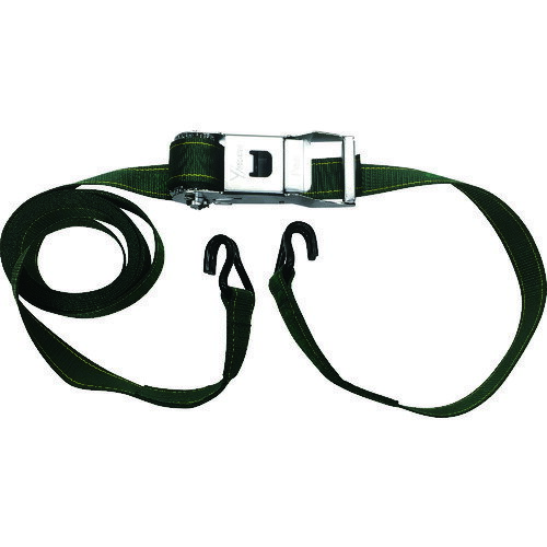 ベルト ユタカメイク ベルト荷締機コブラ 50mm×5m×1m Jフック [V50-J] 販売単位：1 送料無料