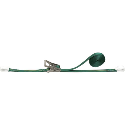TRUSCO トラスコ中山 強力型ベルト荷締機 SUS金具 25mm幅 300kg アイタイプ [GX25S...
