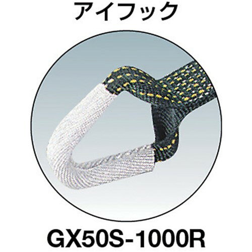 TRUSCO トラスコ中山 強力型ベルト荷締機 SUS金具 25mm幅 300kg アイタイプ [GX25S...