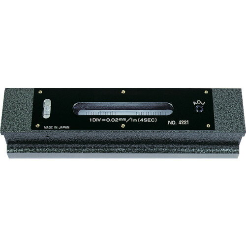 TRUSCO トラスコ中山 平形精密水準器 寸法200 感度0.02 [TFL-B2002] 販売単