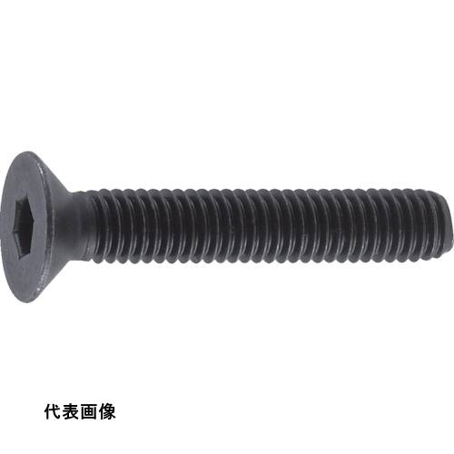 キャップスクリュー TRUSCO トラスコ中山 六角穴付皿ボルト 黒染め 全ネジ M12×45 8本入 [B73-1245] 販..