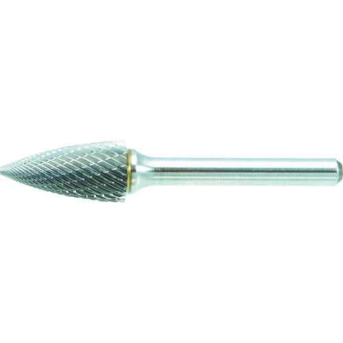 4989999110289｜344-7464 [TB4C127] 1本販売 こちらの商品はメール便対応商品です。メール便対応数：30（※1回のご注文で対応数の合計が101以上だとメール便は対応できませんので予めご了承下さい。) システム上、送料無料と表記されていても、沖縄県・離島宛、大型商品は追加料金をいただく場合があります。別途費用が発生する場合、システムの都合上ご購入時の自動配信メールには追加料金が含まれておりません。当店でご注文内容を確認し、別途メールにてご請求金額を連絡致します。商品画像については実際の製品と異なる場合がございます。あくまでも商品のスペックをご確認の上ご注文をお願いいたします。※この商品は受注発注の商品です。その為メーカーに在庫がない場合がございます。その場合は大変申し訳ございませんがキャンセルとさせて頂きます。予めご了承下さい。344-7464特長切れ味が良くスムーズな加工ができます。ダブルカットの刃形状のため、細かく切れた切り粉となります。加工物に食いつかず、スムーズな加工ができます。用途主に金属部品、製品のバリ取り、面取りに使用します。仕様形状：トンガリ型(ダブルカット)刃径(mm)：12.7刃長(mm)：25軸径(mm)：6軸長(mm)：45.0最高使用回転数(rpm)：15000オール超硬/ロー付：ロー付質量41.000G注意作業時は必ず安全帽、安全メガネなどの保護具をご着用ください。最高使用回転数は推奨値です。原産国アメリカJANコード4989999110289「ルーペスタジオ」では、拡大鏡(虫眼鏡/ルーペ)、双眼鏡、単眼鏡、望遠鏡などのレンズ製品を主に取り扱っております。工具製品は常には在庫しておらずお取りよせとなります。ご了承下さい。超硬バー 超硬バーTRUSCO 超硬バー トンガリ型 関連商品へ