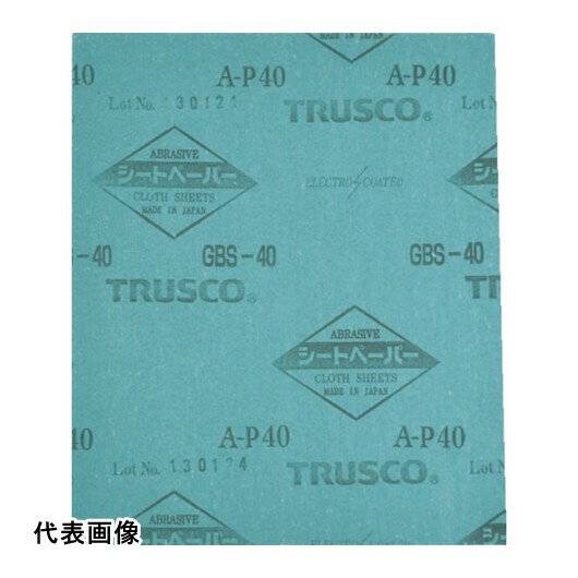 TRUSCO トラスコ中山 シートペーパー #80 5枚入 [GBS-80-5P] 販売単位：1