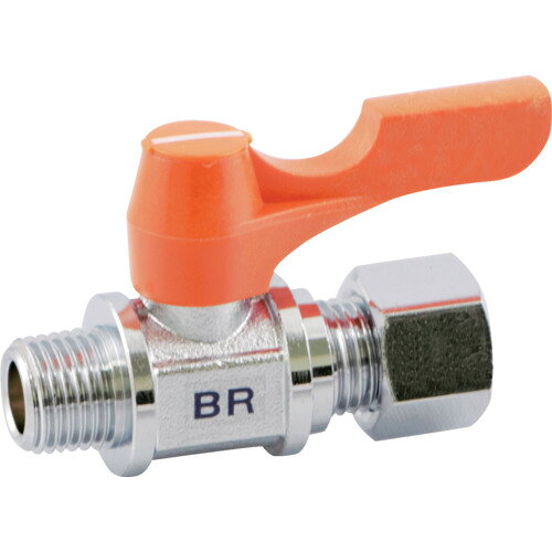 4582135062048｜108-7916 [BR1308] 1個販売 こちらの商品はメール便対応商品です。メール便対応数：5（※1回のご注文で対応数の合計が101以上だとメール便は対応できませんので予めご了承下さい。) システム上、送料無料と表記されていても、沖縄県・離島宛、大型商品は追加料金をいただく場合があります。別途費用が発生する場合、システムの都合上ご購入時の自動配信メールには追加料金が含まれておりません。当店でご注文内容を確認し、別途メールにてご請求金額を連絡致します。商品画像については実際の製品と異なる場合がございます。あくまでも商品のスペックをご確認の上ご注文をお願いいたします。※この商品は受注発注の商品です。その為メーカーに在庫がない場合がございます。その場合は大変申し訳ございませんがキャンセルとさせて頂きます。予めご了承下さい。108-7916特長ボールバルブと継手の一体化コンパクトな形状です。特有のカラー感覚とデザインは機器の機能と美観を高めます。油圧機器に最適です。用途0.98MPa（80℃〜-10℃）の水、空気、油用です（凍結個所は除く）。仕様接続口径D：R3/8高さ(mm)：29使用温度範囲(℃)：-10〜80(凍結箇所は除く)使用流体：水、空気、油(材質に悪影響のない流体)適合銅管外径(mm)：8.00仕様2使用温度範囲：-10〜80℃(凍結箇所は除く)使用圧力：0.98MPa材質_仕上本体:黄銅（C3771、C3604）+クロムメッキOリング:ニトリルゴム（NBR）質量85.000G原産国日本JANコード4582135062048「ルーペスタジオ」では、拡大鏡(虫眼鏡/ルーペ)、双眼鏡、単眼鏡、望遠鏡などのレンズ製品を主に取り扱っております。工具製品は常には在庫しておらずお取りよせとなります。ご了承下さい。ボールバルブ ボールバルブASOH エースボール 関連商品へ