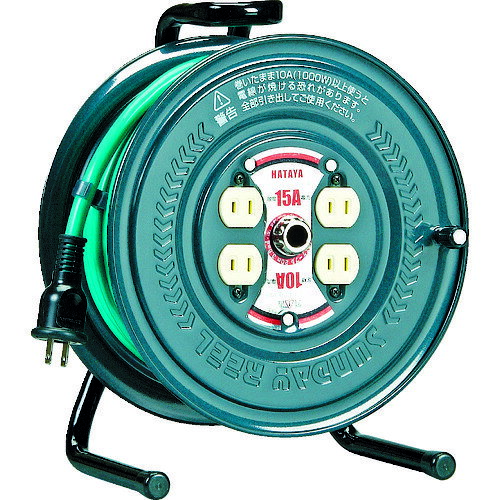 4930510405216｜370-4017 [PS20] 1台販売 商品画像については実際の製品と異なる場合がございます。あくまでも商品のスペックをご確認の上ご注文をお願いいたします。※この商品は受注発注の商品です。その為メーカーに在庫がない場合がございます。その場合は大変申し訳ございませんがキャンセルとさせて頂きます。予めご了承下さい。370-4017特長極太ケーブル3.5mm［［の2乗］］仕様です。電圧降下が少なく、常に安定したパワーを供給します。用途土木工事、大工作業、塗装現場、電気工事、DIYに。仕様電線仕様長さ(m)：20電線仕様太さ(［［MM2］］)：3.5電線仕様芯数(C)：2定格電流(A)：10コンセント仕様定格：2P・15A・125Vコンセント仕様形状：［［二相2］］コンセント仕様個数：4電線種：ソフトVCT仕様2AC100Vコンセント防じんシャッター付材質_仕上円盤/鉄板　電線/ビニルキャプタイヤ質量6.000KG注意屋内使用原産国日本JANコード4930510405216「ルーペスタジオ」では、拡大鏡(虫眼鏡/ルーペ)、双眼鏡、単眼鏡、望遠鏡などのレンズ製品を主に取り扱っております。工具製品は常には在庫しておらずお取りよせとなります。ご了承下さい。コードリール コードリール（単相100V）ハタヤ アッパーリール 単相100V 関連商品へ