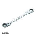 KTC ラチェットめがねレンチ(両頭型首振りタイプ) 16X18mm [MR1-1618F] 販売単位：1 送料無料