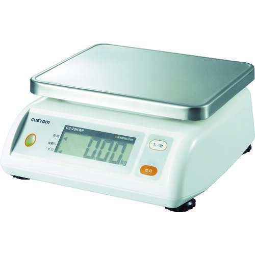 CUSTOM デジタル防水はかり [CS-20KWP] 販売単位：1 送料無料