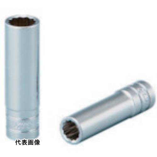KTC 6.3sq.ディープソケット(十二角)08mm [B2L-08W] 販売単位：1