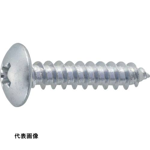 TRUSCO トラスコ中山 トラス頭タッピングねじ 1種A 三価白 M5×35 26本入 [B742-0535] 販売単位：1