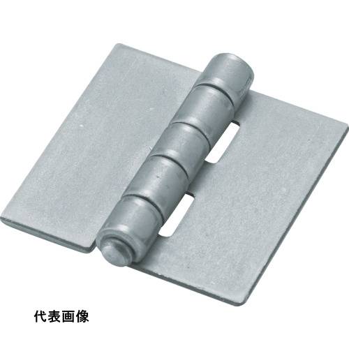 溶接蝶番 スチール製 TRUSCO トラスコ中山 スチール製特厚溶接蝶番 全長89mm (4個入) [1000W-89] 販売..