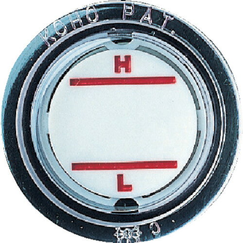 オイルレベルゲージ 光宝 オイルポットマド丸型HL [HL-VC] 販売単位：1