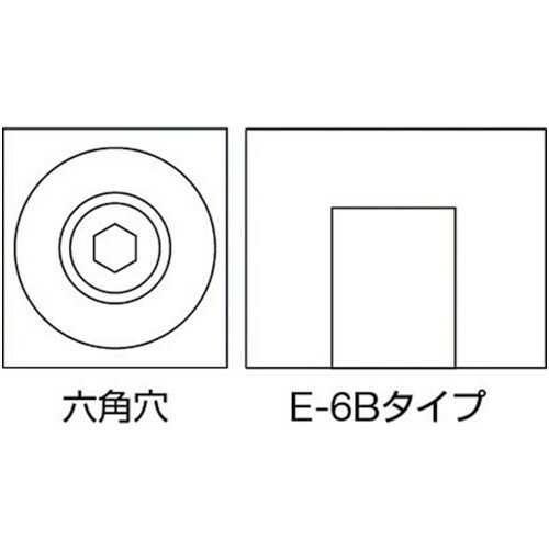 イースタン 樹脂ベアリング E-6Bタイプ [E-0845-6B] 販売単位：1 2