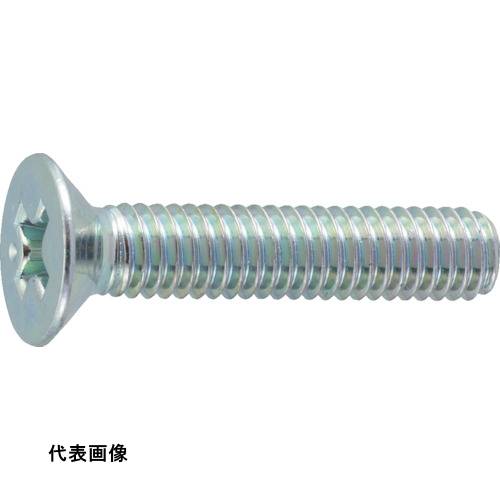 TRUSCO トラスコ中山 皿頭小ねじ 三価白 全ネジ M5×20 62本入 [B702-0520] 販売単位：1