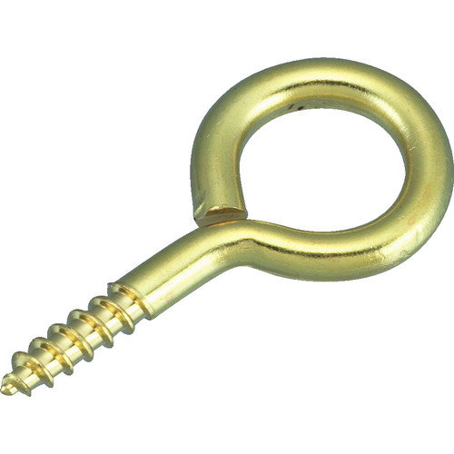 樂天商城 - ねじ込みタイプ TRUSCO トラスコ中山 真鍮ヒートン#000 60本 [THT-B000] 販売単位：1