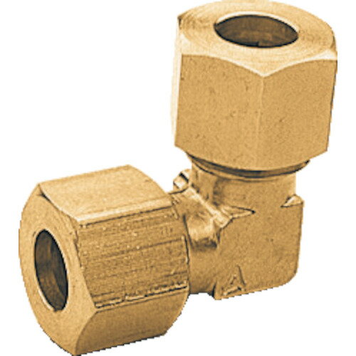 リングジョイント 銅管用 ASOH 両口リングエルボ Φ4 [RL-2104] 販売単位：1