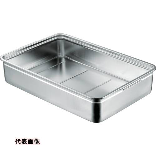SUGICO SUGICO 18-8 サニタリー番重バット(取っ手一体型) 大14cm [SNB-M14] SNBM14 販売単位：1 送料無料