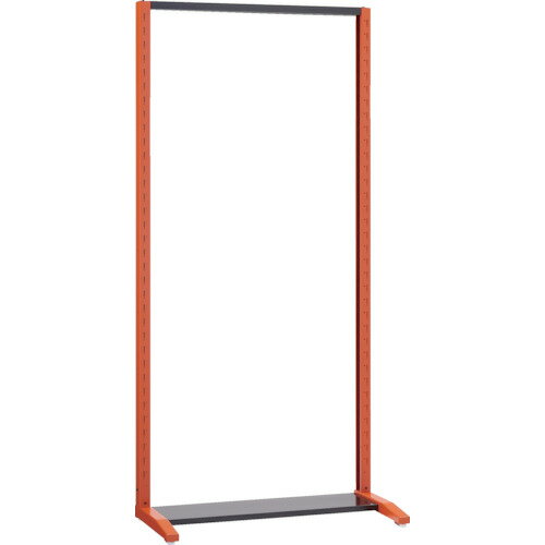 TRUSCO トラスコ中山 UPR型パンチングラック枠のみ H1885 黒オレンジ [UPR-FS19-BK] UPRFS19BK 販売単..