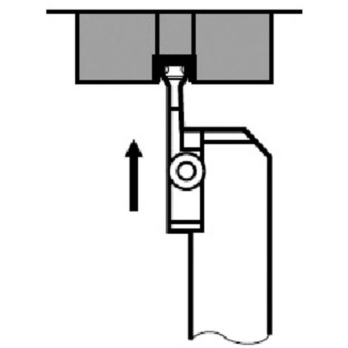 工具ターニングホルダー タンガロイ マイティー・シリーズ 外径用バイト CGWSR/L-CGD [CGWSL2525-CGDL5] 販売単位：1 送料無料
