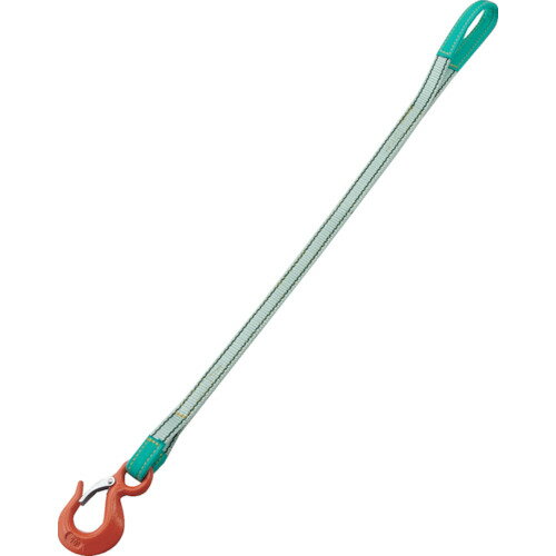 TRUSCO トラスコ中山 1本吊ベルトスリングセット 25mm幅X1m 最大使用荷重1t [TPSH25-1P10] TPSH251P10 ..