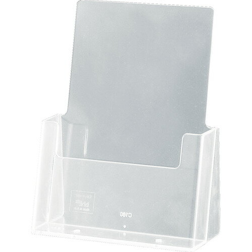 4904625752718｜180-5084 [42019] 1販売商品画像については実際の製品と異なる場合がございます。あくまでも商品のスペックをご確認の上ご注文をお願いいたします。※この商品は受注発注の商品です。その為メーカーに在庫がない場合がございます。その場合は大変申し訳ございませんがキャンセルとさせて頂きます。予めご了承下さい。180-5084特長卓上用のパンフレットケースです。仕様間口(mm)：165奥行(mm)：75高さ(mm)：215色：透明適合紙サイズ：A5段数(段)：1カタログ収納部：幅×厚み(mm)：160×t32本体幅(mm)：165本体奥行(mm)：75本体高さ(mm)215材質_仕上スチロール樹脂質量200.000G原産国中国JANコード4904625752718「ルーペスタジオ」では、拡大鏡(虫眼鏡/ルーペ)、双眼鏡、単眼鏡、望遠鏡などのレンズ製品を主に取り扱っております。工具製品は常には在庫しておらずお取りよせとなります。ご了承下さい。パンフレットスタンド パンフレットスタンド友屋 カタログホルダーA5 関連商品へ