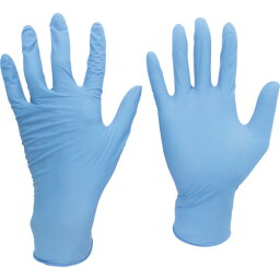 ミドリ安全 ディスポタイプニトリル製ソフト手袋 SSサイズ (100枚入) ニトリルゴム使い捨て手袋 [VERTE-780-N-SS] 販売単位：1