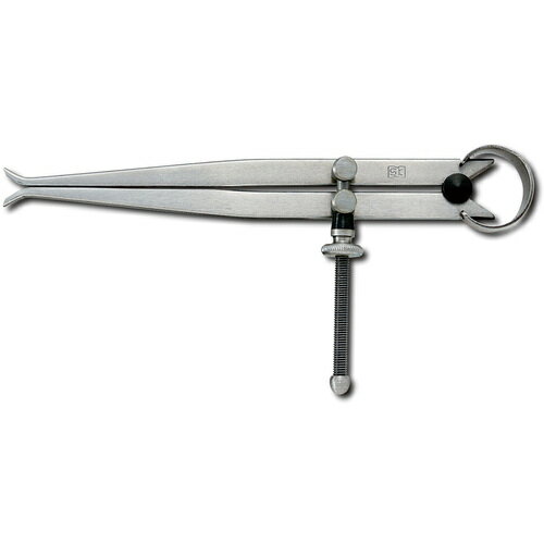 4975846002722｜377-6433 [SI150] 1本販売 こちらの商品はメール便対応商品です。メール便対応数：5（※1回のご注文で対応数の合計が101以上だとメール便は対応できませんので予めご了承下さい。) システム上、送料無料と表記されていても、沖縄県・離島宛、大型商品は追加料金をいただく場合があります。別途費用が発生する場合、システムの都合上ご購入時の自動配信メールには追加料金が含まれておりません。当店でご注文内容を確認し、別途メールにてご請求金額を連絡致します。商品画像については実際の製品と異なる場合がございます。あくまでも商品のスペックをご確認の上ご注文をお願いいたします。※この商品は受注発注の商品です。その為メーカーに在庫がない場合がございます。その場合は大変申し訳ございませんがキャンセルとさせて頂きます。予めご了承下さい。377-6433特長内径寸法の移し取りに便利な微動機能付です。サイズバリエーションがあります。用途ミゾおよび内径寸法の移し取りに。仕様呼び寸法(mm)：150全長(mm)：150板厚(mm)：3.2仕様2全長(mm)：150(要部中心より)板厚(mm)：3.2材質_仕上本体:炭素工具鋼質量85.000G原産国日本JANコード4975846002722「ルーペスタジオ」では、拡大鏡(虫眼鏡/ルーペ)、双眼鏡、単眼鏡、望遠鏡などのレンズ製品を主に取り扱っております。工具製品は常には在庫しておらずお取りよせとなります。ご了承下さい。ケガキ用品 コンパスSK スプリング付穴パス 関連商品へ