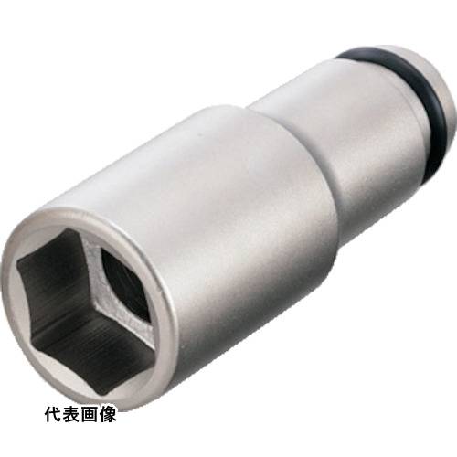 4953488266320｜387-5806 [4NV17L100] 1個販売こちらの商品はメール便対応商品です。メール便対応数：5（※1回のご注文で対応数の合計が101以上だとメール便は対応できませんので予めご了承下さい。) 商品画像については実際の製品と異なる場合がございます。あくまでも商品のスペックをご確認の上ご注文をお願いいたします。※この商品は受注発注の商品です。その為メーカーに在庫がない場合がございます。その場合は大変申し訳ございませんがキャンセルとさせて頂きます。予めご了承下さい。387-5806特長外観品質と防錆力の向上を図った無電解メッキ仕様のインパクト用ソケットです。Oリング仮置き構造により、レンチにインパクト用ソケットを着脱する際にOリングを一旦溝に仮置くことで作業性を向上させています。用途ボルト・ナットの締付け・緩め作業用。仕様差込角(mm)：12.7対辺寸法(mm)：17全長(mm)：100対辺形状：6角適合ピン：P3020S適合Oリング：RP20S対辺(mm)：17材質_仕上構造用鋼質量278.000Gセット内容_付属品ピン・Oリング注意Oリング、ピンは正しいサイズのものを確実に固定してから使用してください。Oリング、ピンは消耗品です。劣化、摩耗したものは交換してください。原産国日本JANコード4953488266320「ルーペスタジオ」では、拡大鏡(虫眼鏡/ルーペ)、双眼鏡、単眼鏡、望遠鏡などのレンズ製品を主に取り扱っております。工具製品は常には在庫しておらずお取りよせとなります。ご了承下さい。インパクト用ソケット インパクト用ソケットTONE インパクト用超ロングソケット 関連商品へ
