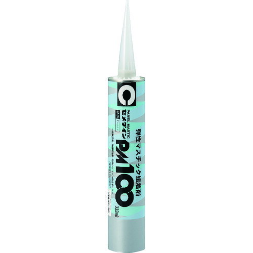 セメダイン 弾性接着剤 PM100 (白色) 333ml RE-008 [RE-008] 販売単位：1
