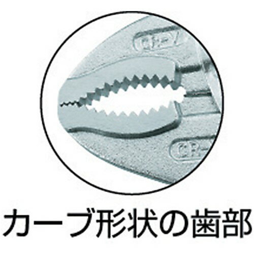 TRUSCO トラスコ中山 グリッププライヤ140mm [TVP-140] 販売単位：1