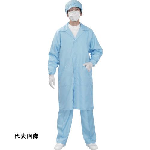 クリーンルーム用ウェア ISO Class 7 TriApex クリーンコート 4L ブルー [FH206C-02-4L] 販売単位：1 送料無料