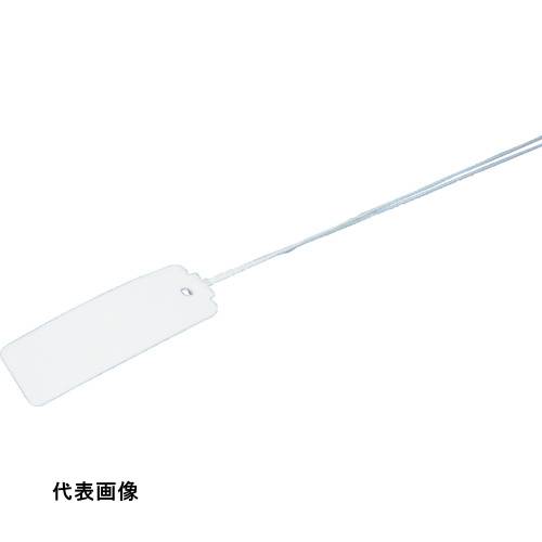 未来 カラーエフR (プラスチック製・線名札) 縦×横×厚さ:41×15×1.0mm 20枚入 [KF-1HW] 販売単位：1