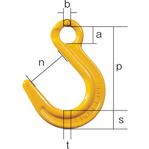 象印 ファンドリーフック 1.6t (YN-07) [YN-07] 販売単位：1