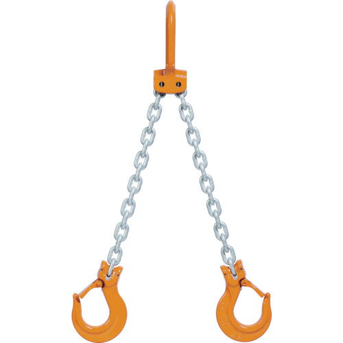 象印 チェーンスリング(ピンタイプ)2本吊り・3.4t [2-W-H-8] 販売単位：1 送料無料