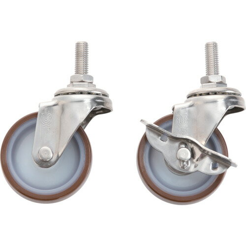 ステンレス製ワゴン ボルトタイプ用オプション TRUSCO トラスコ中山 ステンレスワゴン クリーンラビッ..