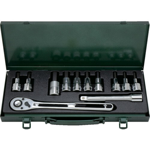 ASH ソケットレンチ用ヘキサゴンソケットセット12.7□ [VX4000] 販売単位：1 送料無料