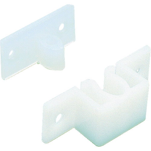 樹脂製 SUGATSUNE (140051020) JCU ジュラコン[[R上]]埋込キャッチ ナチュラル [JCU] 販売単位：1