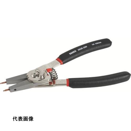 BAHCO 穴・軸兼用スナップリングプライヤー 全長200mm 穴用適合リング10-51mm 軸用適合リング7-51mm [2928-200] 販売単位：1 送料無料