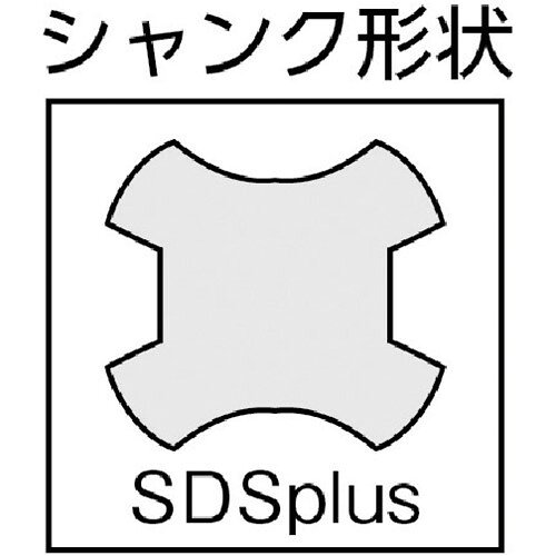 RENNSTEIG 平チゼル 250mm SDSplusシャンク [212-25020] 販売単位：1