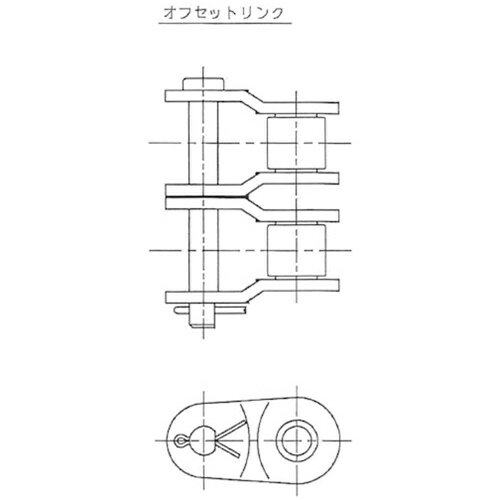 ENUMA EK50D-2列 オフセットリンク [EK50D-2 OL] EK50D2OL 販売単位：1 2