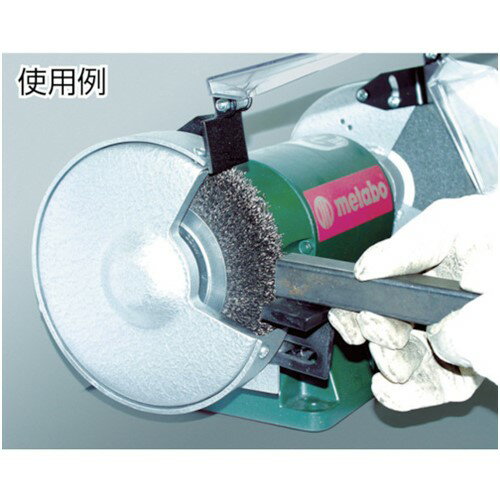 LESSMANN 【売切廃番】 ホイルブラシ 80mm 0.3 ステンレス線 [312362] 販売単位：1