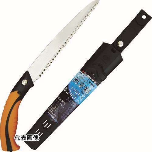 4903524400300｜7691815 [7453] 1丁販売 商品画像については実際の製品と異なる場合がございます。あくまでも商品のスペックをご確認の上ご注文をお願いいたします。※この商品は受注発注の商品です。その為メーカーに在庫がない場合がございます。その場合は大変申し訳ございませんがキャンセルとさせて頂きます。予めご了承下さい。7691815特長生木全般（林業・造園・土木・果樹園）に使用できます。アサリが無いので鏡面仕上げのような切口です。用途生木の剪定。仕様刃長(mm)：270全長(mm)：440適合替刃：R745刃ピッチ(mm)：4切断能力(mm)：270刃幅(mm)：35替刃：R745仕様2衝撃焼入れ無電解ニッケルメッキアサリなし材質_仕上刃：炭素工具鋼柄：ポリプロピレン・エラストマ樹脂質量142.000G原産国日本JANコード4903524400300「ルーペスタジオ」では、拡大鏡(虫眼鏡/ルーペ)、双眼鏡、単眼鏡、望遠鏡などのレンズ製品を主に取り扱っております。工具製品は常には在庫しておらずお取りよせとなります。ご了承下さい。園芸用鋸 園芸用鋸レザーソー 関連商品へ