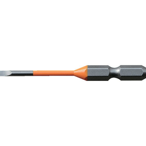 アネックス 片頭ドライバービット 刃先-2.5×全長65mm チューブ色:オレンジ (2本入) [ACMM-2565] 販売単位：1