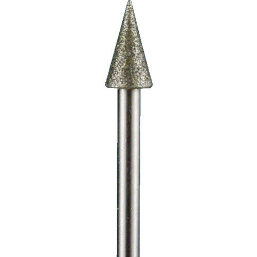 Minimo 電着ダイヤモンドバー#120 Φ6 刃長11.2mm [AD2612] 販売単位：1