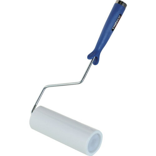 TRUSCO トラスコ中山 クリーンルーム用粘着ローラー6インチ用ハンドル 粘着ローラー白1巻付 2重袋入 [C..