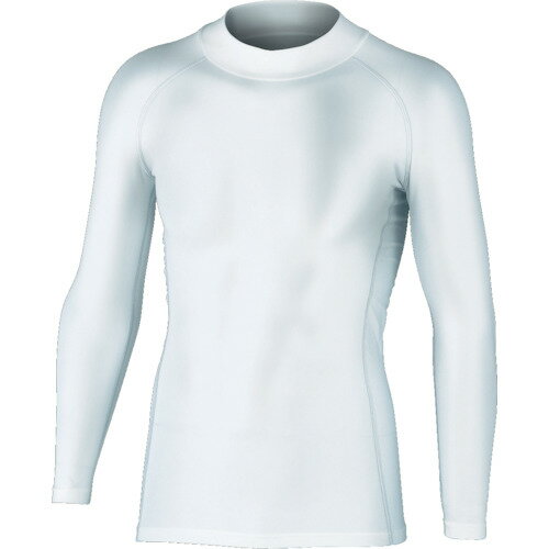 防寒インナー おたふく BTパワーストレッチハイネックシャツ ホワイト S [JW-170-WH-S] 販売単位：1