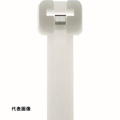 結束バンド 工具 ケーブル 配線 固定 ケーブルタイ SapiSelco 「メット」 ステンレス爪入りケーブルタイ 2.5mm×100 [MET.2.2102R] 販売単位：1