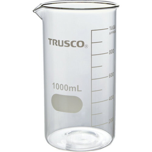 TRUSCO トラスコ中山 トールビーカー 1000ml [GTB-1000] GTB1000 販売単位：1