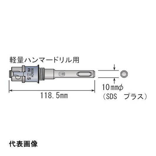 ボッシュ ポリクリックシャンク SDS S [PC-SDS/S] PCSDSS 販売単位：1 送料無料