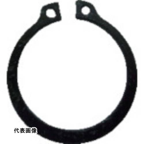 TRUSCO トラスコ中山 ボール盤バイスPV-100用 Cロックリング [PV-100CLR] 販売単位：1