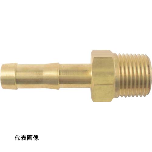 継手 配管 ネジ ねじ 建築 TRUSCO トラスコ中山 ブレードホース用継手 Φ8 工事 [TBJ-8] 販売単位：1